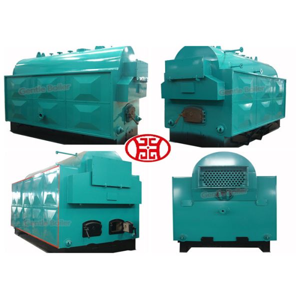 Industrial Manual Coal Burning Steam Boiler DZH Series 1 - 6 T/H Natural Circulation