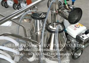 China Gasoline Milking Machine With Electric Motor / Dual Use Milking Machine on sale