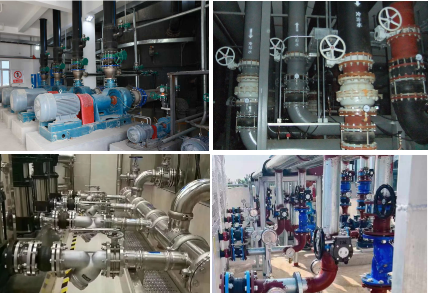 DN250 EPDM Single Ball Reinforced Rubber Bellow Flexible Expansion Joint movable lug with tie rod