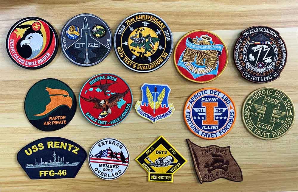 Military PVC Badge Patch Tactical Gear 3D Embroidery For Bags Hats​