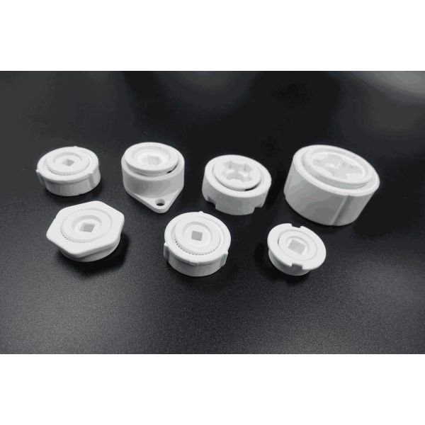 Disposable White FDA LFGB 95% Alumina Ceramic Burr