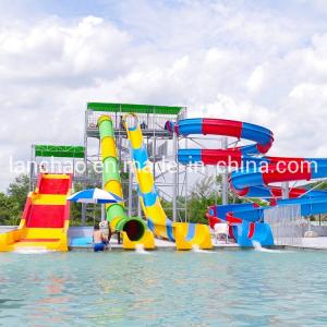China Hot Water Amusement Park Water Slide Holiday Inn Resort Combined on sale