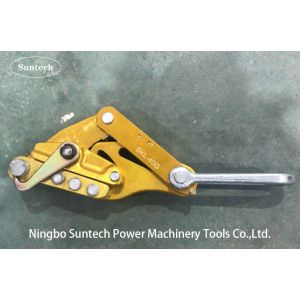 Aluminum Alloy Self Gripping Clamps Conductor Come Along 15KN