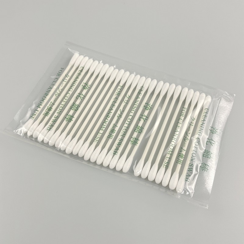 Big Round Head 3 Inch Industrial Cotton Buds 25 PCS Dustless