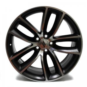 China 71.6 dodge challenger 20 inch rims Polished Black dodge charger replica wheels 2526 on sale