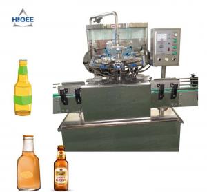 China Glass Bottle Small Beer Bottling Machine / Small Scale Beer Bottling Equipment on sale