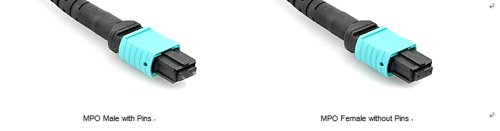 MPO Trunk Cable OM4 12F MPO Female to LC UPC Pre - terminated Breakout 2.0mm 5M Type B LSZH Magenta