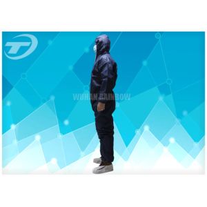 Buy cheap Durable Non Woven Fabric Blue Disposable Coveralls Chemical Resistant Coveralls from wholesalers