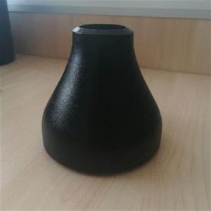 Quality ASME Sch40 Butt Weld Eccentric Reducer Carbon Steel A234 Black wholesale