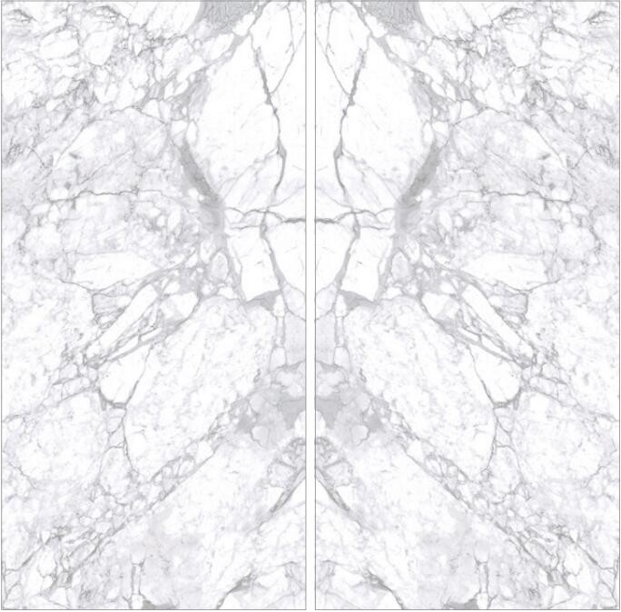 Large Size White Color 1600 X 3200mm Living Room Porcelain Floor Tile