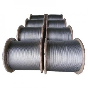 China 15x7 Crane Hoist Derricking Anti-Twisting Cable Galvanized Steel Wire Rope Grade Steel on sale