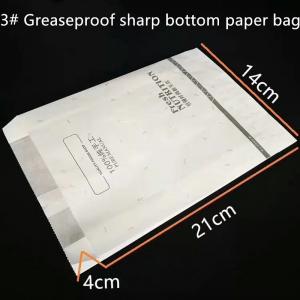 Quality Disposable Biodegradable Greaseproof Takeaway SOS Paper Bag wholesale