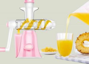 Household Manual Juice Maker Washable Hand Operate No Noise Easy Installation