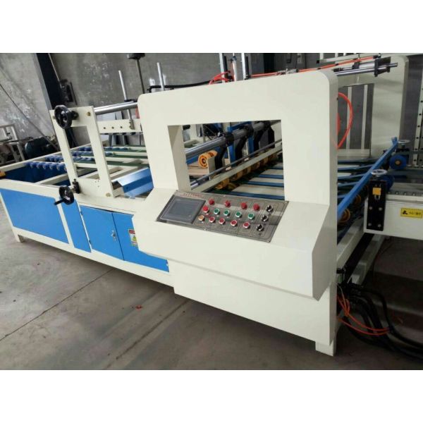 Automatic Corrugated Box Folder Gluer Machine 12kw