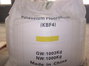 China Manufacturer price Potassium Fluoborate used for metallurgy industry/Potassium fluoborate for soldering and brazing on sale