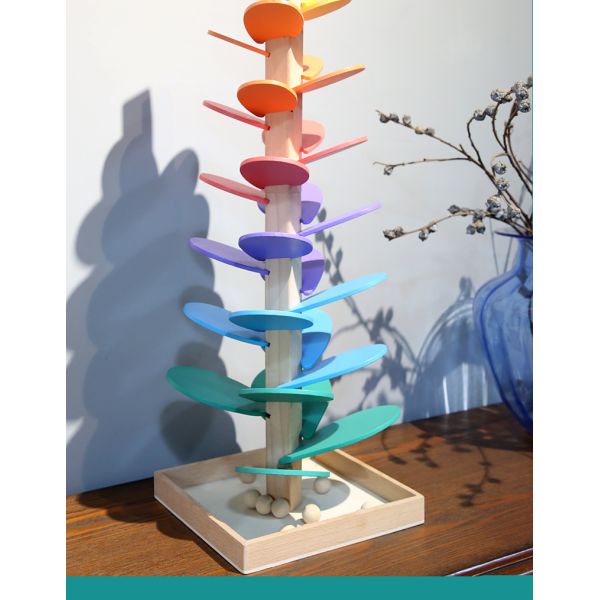 Rainbow Music Tree Early Learning Educational Toys Color Disassembly Ball Tree Game