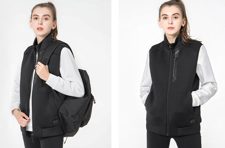Men And Women Rechargeable Heated Vest Battery Heated Vest unisex Anti Shrink