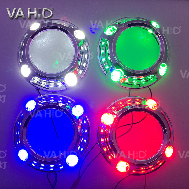 CH37A 3.0inch Crystal angel eye Bixenon Car hid xenon projector kit