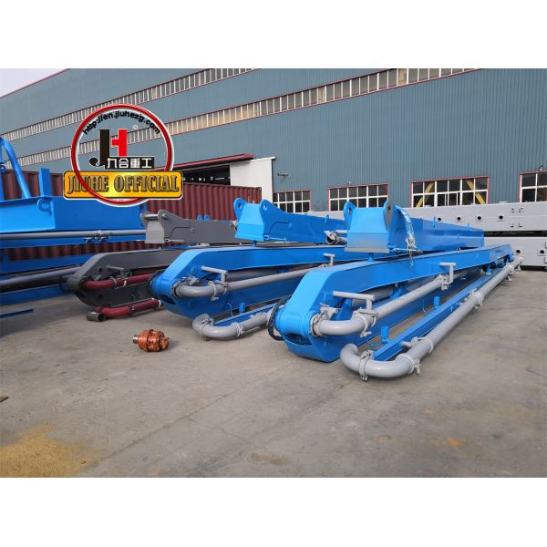 JIUHE HG28B 28 Meters Zoomlion Concrete Pump Placing Boom 3 Section Boom Concrete Boom Placer