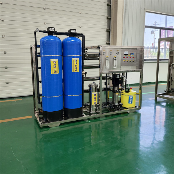 2 Tons Commercial Reverse Osmosis Water Machine With High Pressure Pump