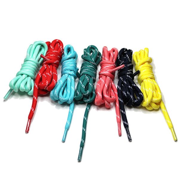 Sublimation Custom Shoelace Round Elastic Laces For Football Boots