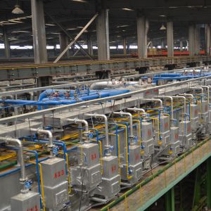 Cold Rolled Coils Continuous Hot Dip Galvanizing Plant 500mm