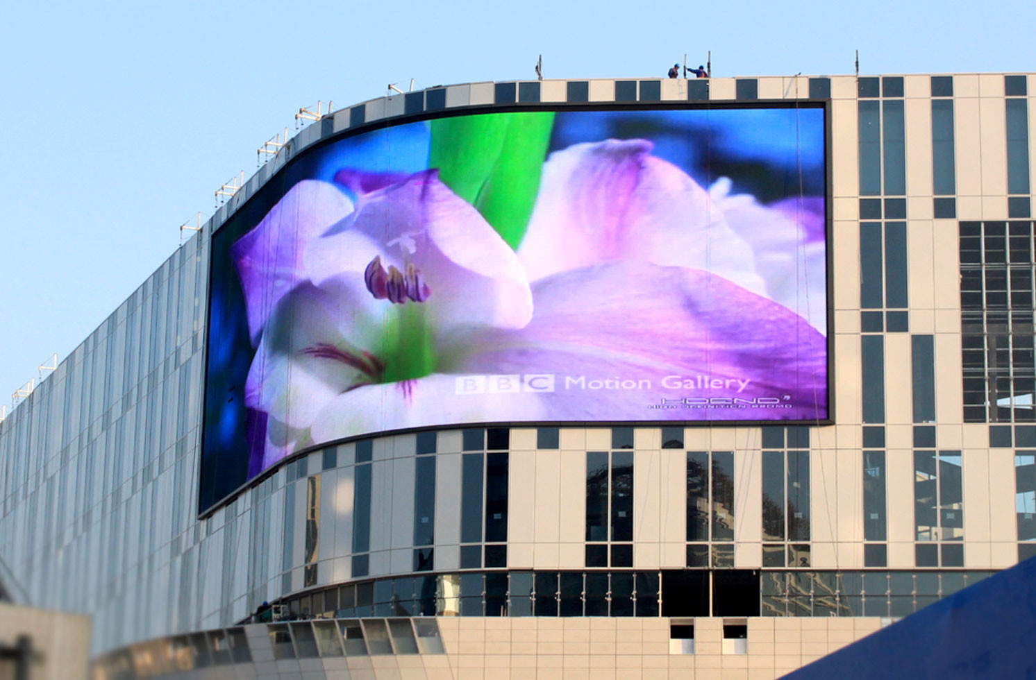 P10 6500nits Outdoor Advertising LED Screen 960x960mm Cabients