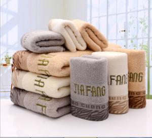 China 100% cotton grey guest turkish personalized towels embroidery for face on sale