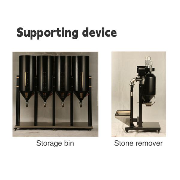 Small Baking Equipment 2kg Coffee Bean Roaster Electric / Gas Coffee Bean Roaster