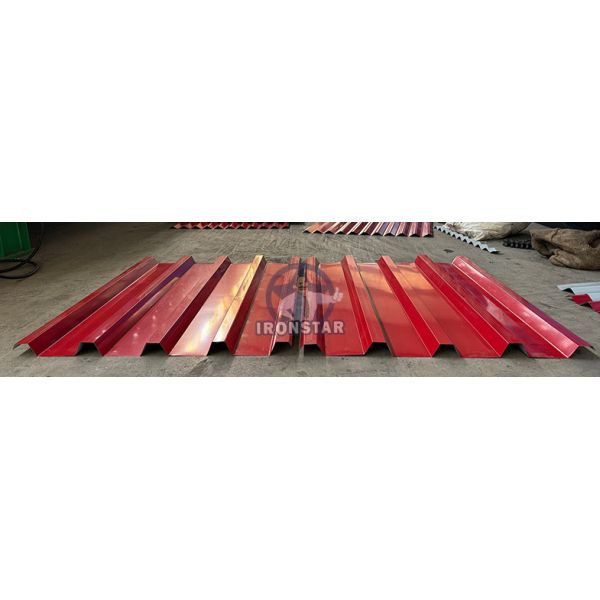 IBR roof sheet and 762 corrugated double layer roll forming machine for South Africa