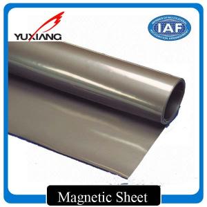 Quality Eco Friendly Plastic Flexible Magnetic Sheet 0.4mm - 5mm Thickness Easily Folded wholesale