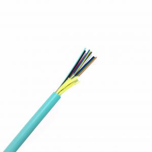 Quality GJFJV Flexible Corning Indoor Fiber Optic Cable 2 - 48 Core Single Mode Optical Fiber Cable wholesale