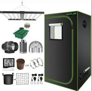 Quality 120x120x240cm Complete Grow Tent Kit Complete Grow Box Kit High Efficacy wholesale
