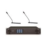 110 Units XLR Gooseneck Microphone Wired Conference System With Speaker