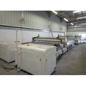 Quality 37kw Automobile Casting Waterjet Metal Cutting Machine wholesale