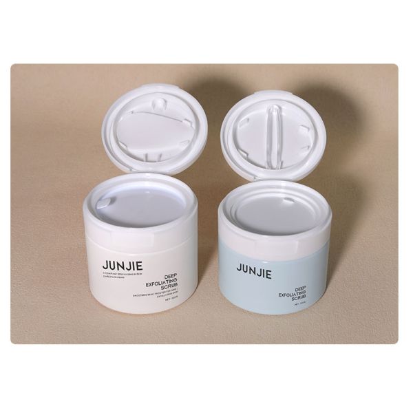 100g 120g Custom Cosmetic Jar Empty Plastic Jars With Lids And Plastic Cap