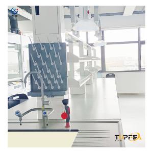 Quality White Ceramic Lab Bench Top Wear Resistant Rectangle Chemistry Countertops wholesale