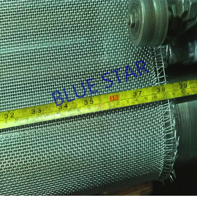 Embossing Edge Double Locked Crimped Wire Mesh , Galvanized Steel Hardware Cloth For Construction