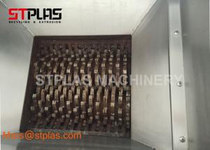China Heavy Duty Scrap Metal Shredder / Large Double Shaft Shredder Machine on sale