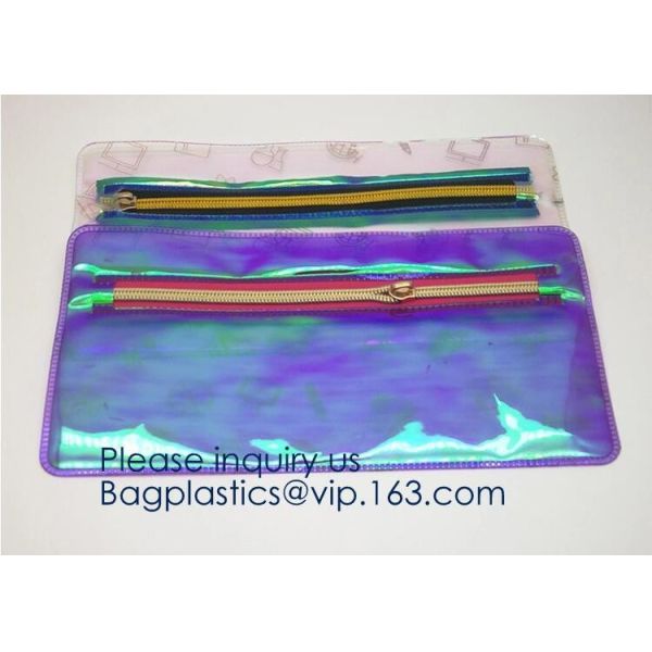 Custom outdoor EVA makeup pouch semi-transparent Soft Plastic toiletry bags Water proof PVC/EVA makeup organizer pack