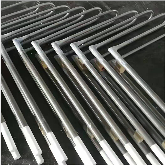Molybdenum Disilicide (MoSi2) Heating Elements with 1800°C Max Temperature, Self-Forming Protective Quartz Layer, and Multiple Configurations