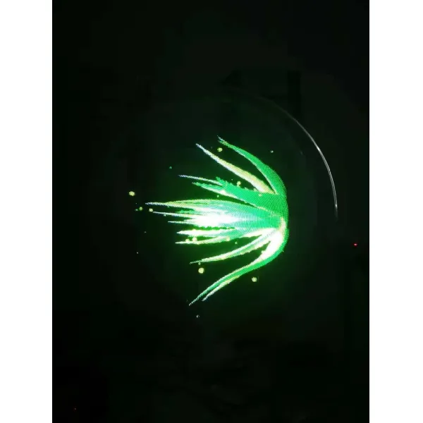 Holographic 3D Mirror Display Hologram Kiosk For Advertising LED Light