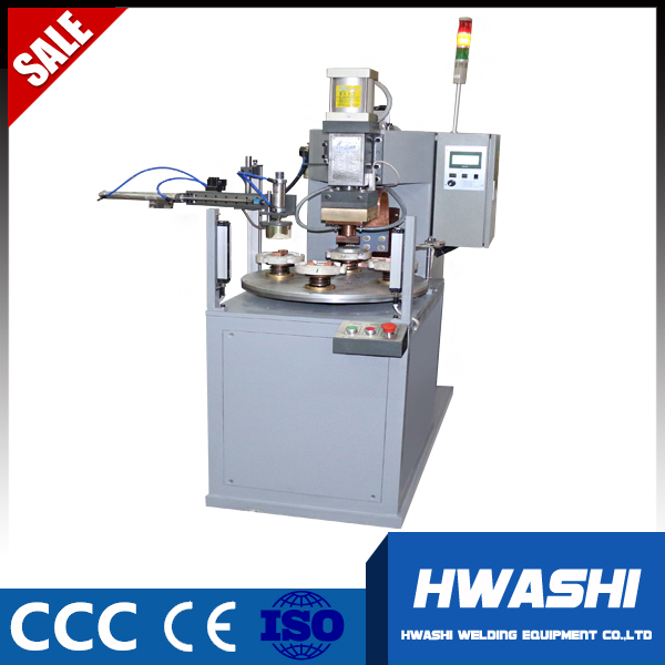 Aluminum Plate Automatic Welding Machine , Capacitor Spot Welder