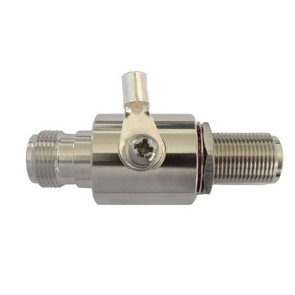 Low Return Loss Rf Lightling Arrestor , Coaxial Cable Lightning Arrestor 50 Ohm