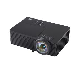 Quality Cheap Price Portable Short Throw Laser Lamp Projector 3200lm 30''-300'' Size With Black Color wholesale