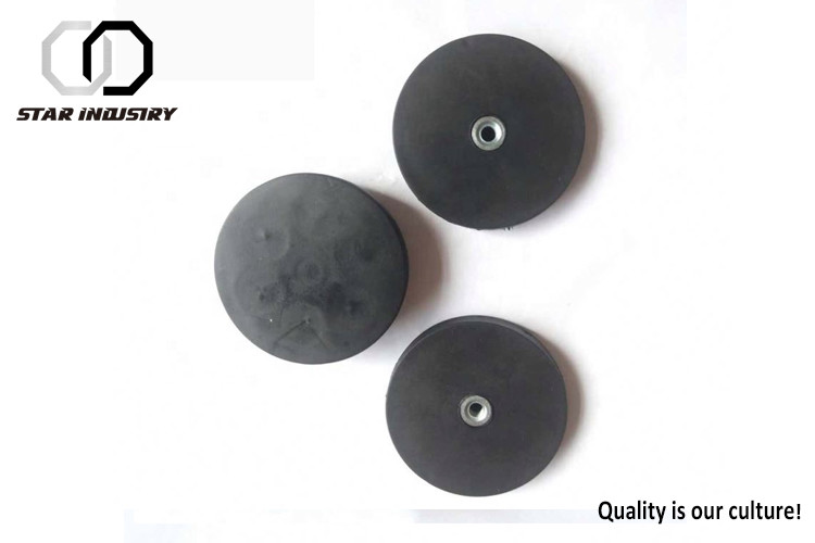 Quality Internal Thread LED Light Magnets Rubber Coated Long Service Life wholesale