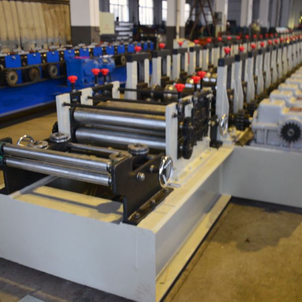 1.2 - 2.0mm Galvanized Steel Racking Beam Cold Roll Forming Machine 20 Roller Stations