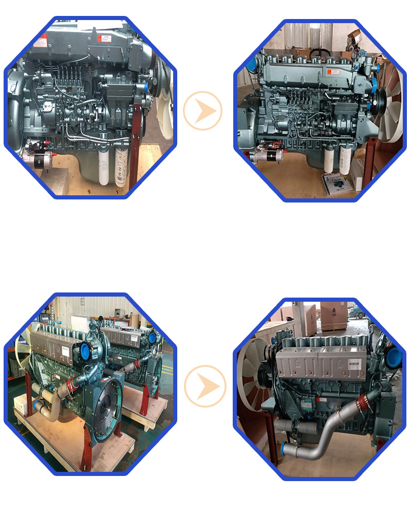 Sinotruck HOWO Sinotruk Cnhtc Spare Parts Wd615.47 Wd615.69 Engine