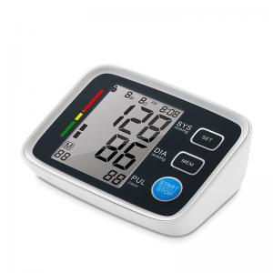 China WHO Indicator Digital Arm Electronic Blood Pressure Monitor with Big LCD Display on sale