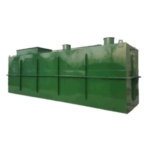 30000L/h Compact Wastewater Treatment System , MBR Package Sewage Treatment